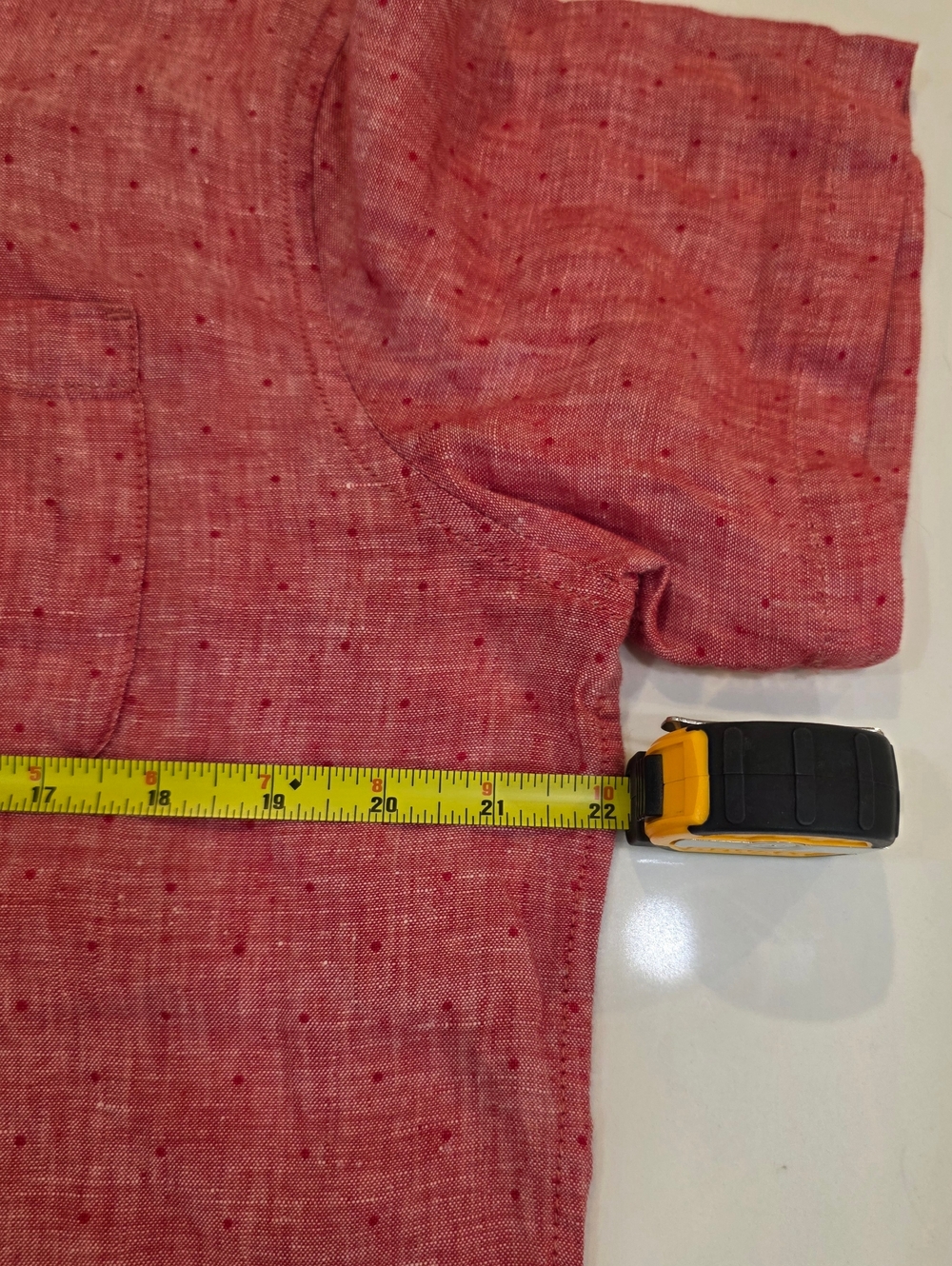 Banana Republic Men's 100% Linen Shirt Size M -Item 136 - Picture 3 of 6